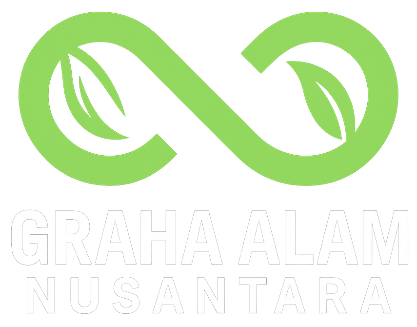 Logo GrahaAlam Nusantara White